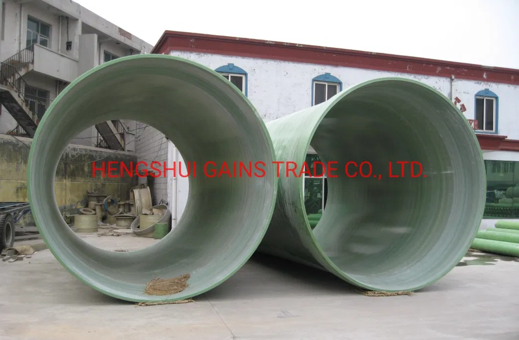 GRP Fiberglass Mortar Pipes with Spigot & Socket Jiont