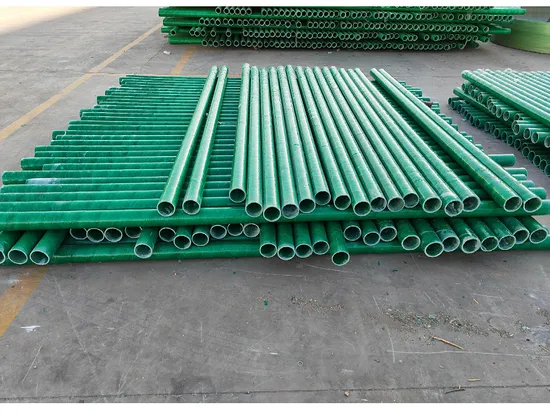 FRP GRP 유리 섬유 파이프 플라스틱 튜브